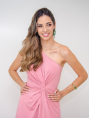 VESTIDO  LONGO OMBRO SÓ ROSE