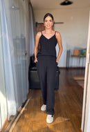 CONJUNTO REGATA E CALÇA INGRID PRETO